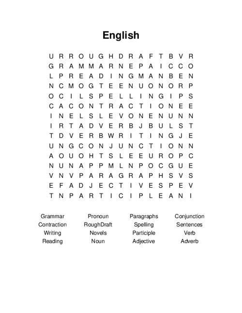 english-word-search