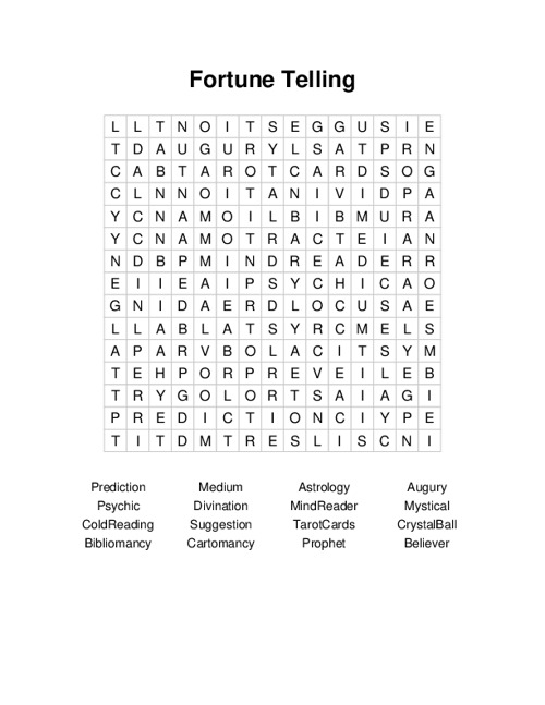 fortune-telling-word-search