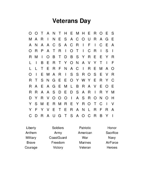 veterans-day-word-search