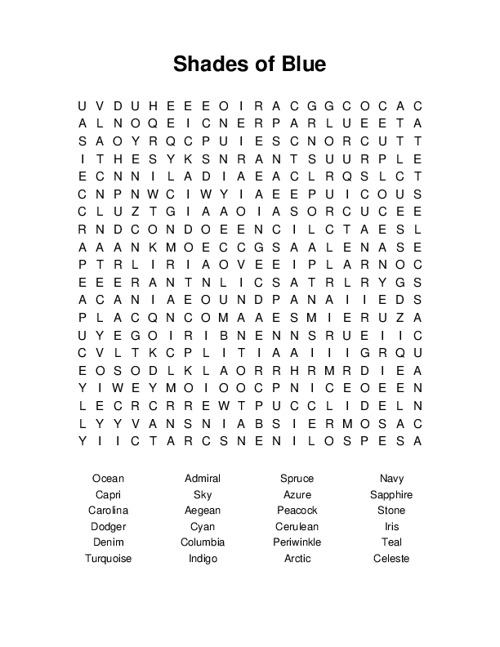 shades-of-blue-word-search